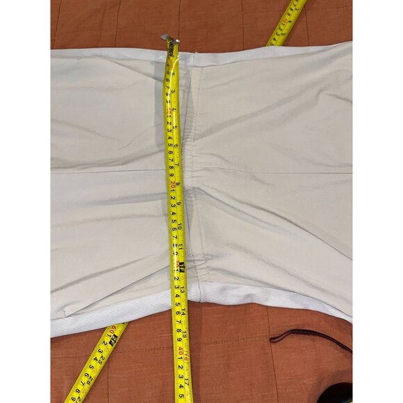 Athleta Brooklyn Jumpsuit, Cream, Size 4 tall - Picture 8 of 10